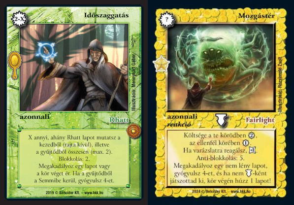 Régi és mai counter: előbbi érkezhet ingyen és lapot fog, a mai 1 vagy 2 VP, cserébe visszahúzathatja magát