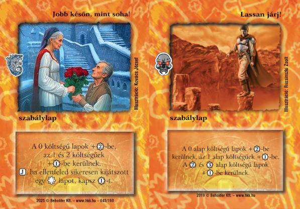 Drágító szabálylapok