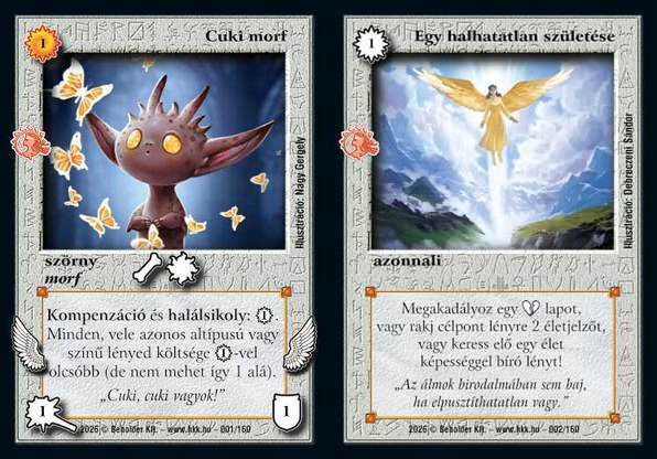 Színtelen gyakori lapok