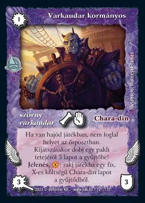 Varkaudar kormányos