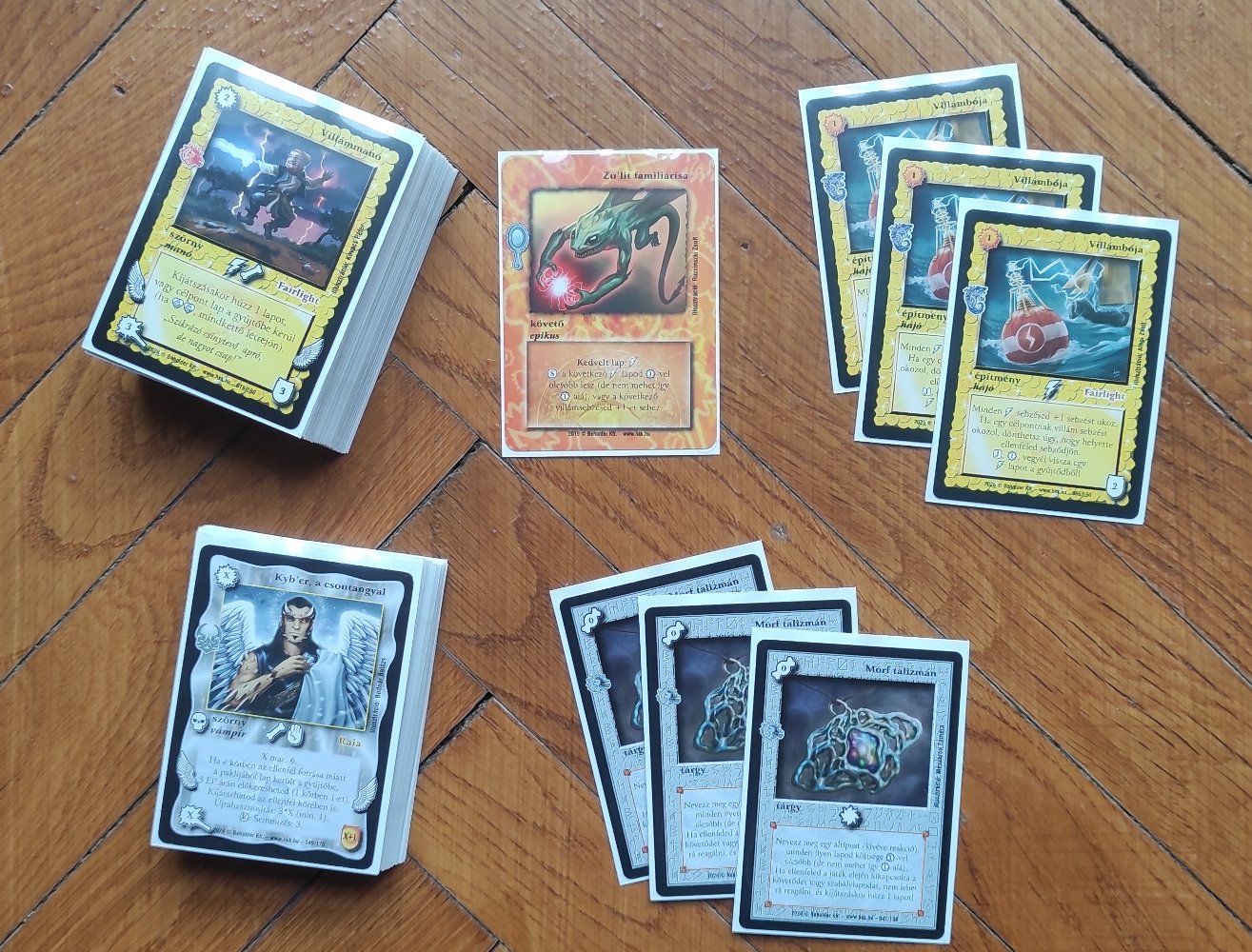 Pakli és kiegészítő pakli