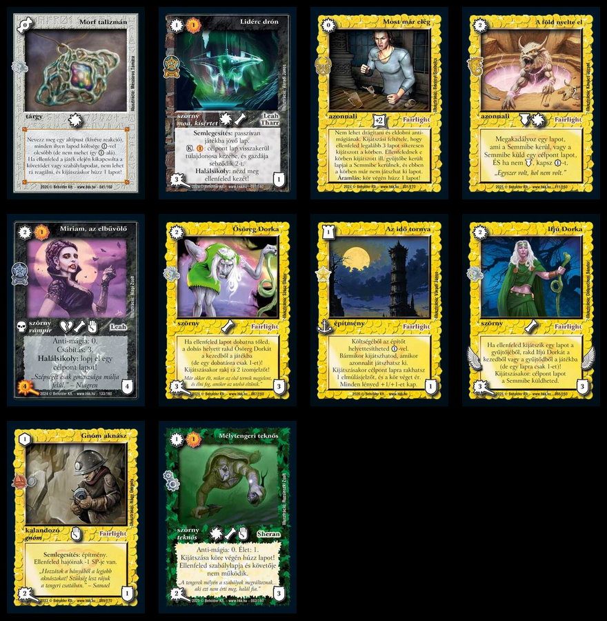 Leggyakoribb side lapok